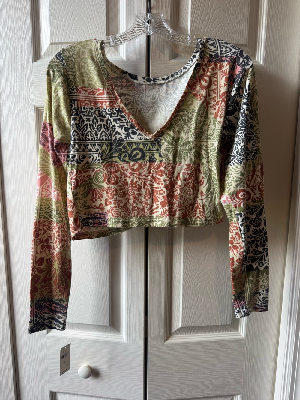 Anthropologie reversible long sleeve